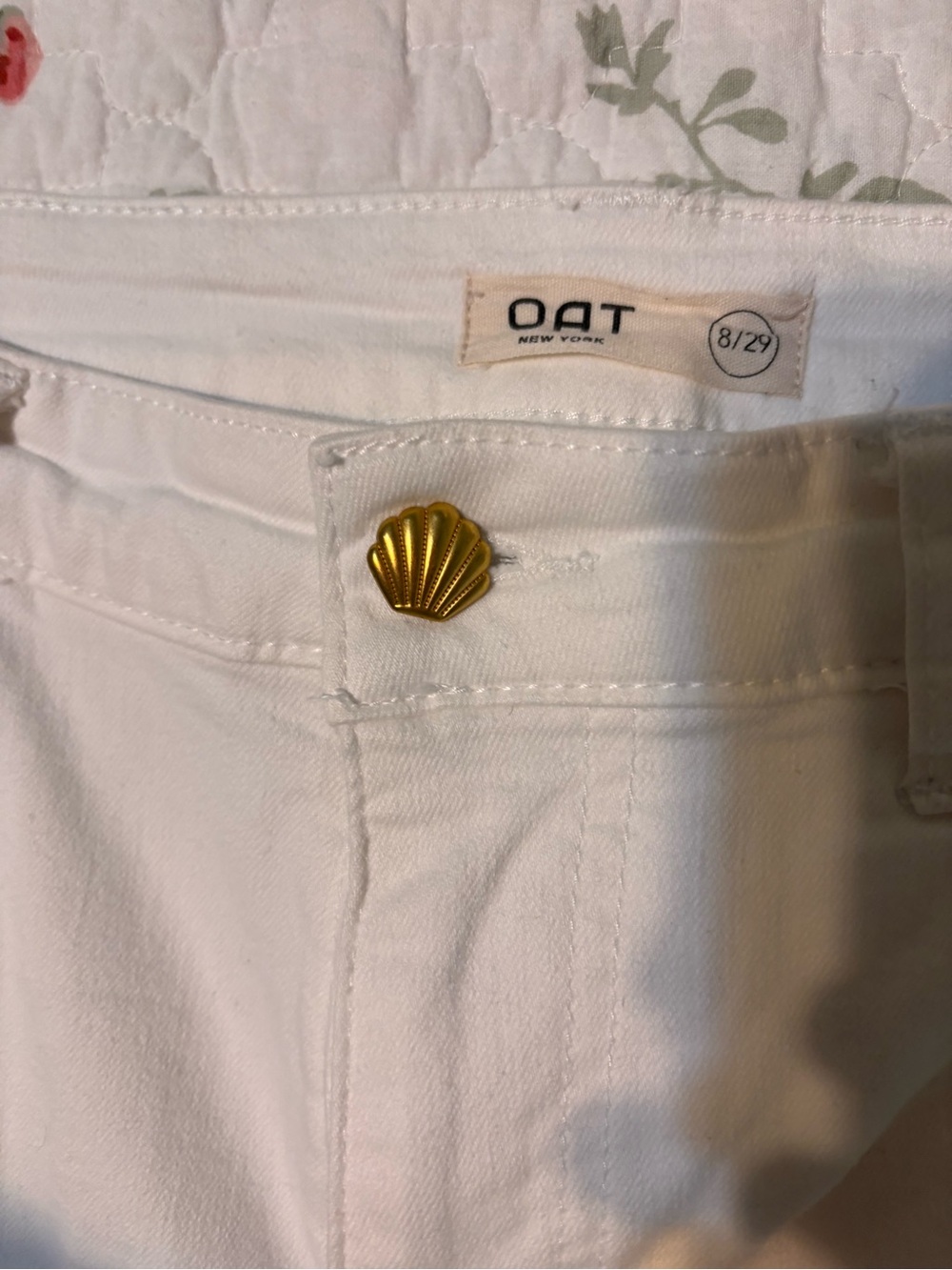 Oat New York WHITE Waistband Pants